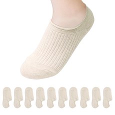 비바슈슈 쫀쫀한 여성용 골지 페이크삭스 10켤레