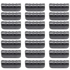 비닐하우스 자재 설치 파이프 하우스 클립 비닐 고정 블랙 온실 플라스틱 필름 프레임 튜브 및 클램프 커넥터 키트 정원 도구 20Mm 50 개, 50개