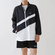 WELLIST 男士高爾夫練習Anorak兩種防水防水夾克泳池房屋（ZIP -UP）