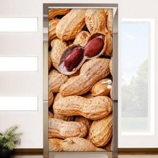 아트박스/꾸밈 ad889-현관문시트지_땅콩