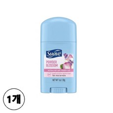 미국 휴대용 데오도란트 여성용 수아브 파우더 블로썸, 1개, 28g, 28ml