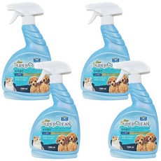 벨버드 슈퍼클린 강아지 탈취제 고양이탈취제 1000ml X 4개