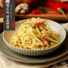 콩나물맛살냉채 밥도둑믿음반찬, 160g, 1개