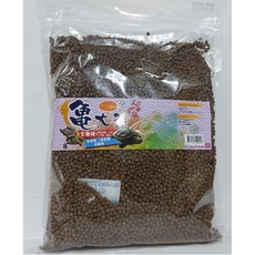 天下無敵 正宗 龜大爺 高營養 烏龜飼料 (十二合一) 澤龜飼料 適合幼龜 小龜 中龜 大龜, 1個, 大粒