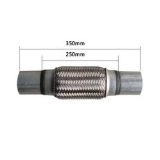대형 화물차 마후라용접 호스 자동차 주름관 배기관 자바라호스, 80 x 250x350, 1개