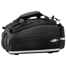 TOPEAK MTX TrunkBag EX 8公升綁帶式後貨架袋/自行車車袋, Black, 1
