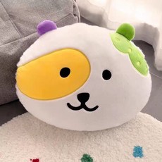 可愛自嘲萌小怪熊高毛絨抱枕玩偶公仔禮物靠背女生搭子生日自嘲熊, 1個, 自嘲熊小怪:50cm