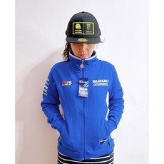 Suzuki GSX-R MotoGP 廠隊綿外套 女款 藍色 S號 藍灰配色