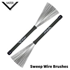 Vater Sweep Wire Brush 鼓刷 VBSW 鐵刷 塑膠柄, 1個