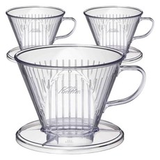 Kalita 塑膠手壓咖啡壺 適合4-7人使用 103英尺, 單品, 3個, 0ml