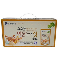 고소한아몬드잣두유(파우치) x/연세우유, 190ml, 1개