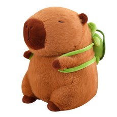 쥐 거북이가방 카피바라인형 애착인형 귀여운 35cm