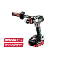 美達寶 metabo SB 18 LTX BL Q I 18V 德國製鋰電無刷脈衝震動電鑽, 1個, 主機+5.5雙電池+充電器+工具箱 含稅