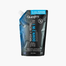 Grangers 羽絨二合一洗衣劑 1L - 清潔保養羽絨服飾，恢復蓬鬆度, 1個