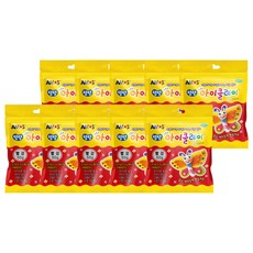아모스 탱탱 아이 클레이 파우치 10p, 50g, 1개