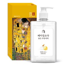 오늘의쉼표 세제 선물세트 답례품 베이킹소다 레몬 4호 (주방세제 펌프), 1개