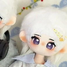 60cm 관절체 회색 아이돌 머리 하늘색 눈 인형 솜인형옷 솜인형 솜깅이 심성훈, 입 없는