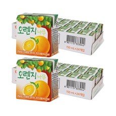 오렌지나무 150ml x 48입(24입+24입), 48개