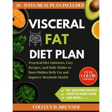 (英文圖書)Visceral Fat Diet Plan: Practical Diet Solutions Easy Recipes and Daily Habits... 平裝版, Independently Published, 英文