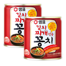 샘표 김치찌개전용 꽁치, 2개, 280g