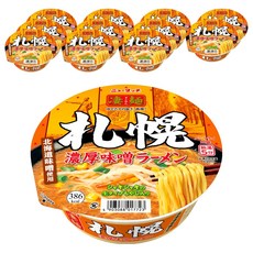 SUGOMEN 凄麵 札幌清脆豆芽濃厚味噌碗麵, 12入