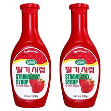 서강유업 딸기시럽, 530g, 2개