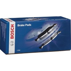 BOSCH BE1665H 블루 세라믹 디스크 브레이크 패드 세트 하드웨어 - 일부 포드 브롱코 스포츠 엣지 이스케이프 퓨전 매버릭 링컨 컨티넨탈 MKC MKX MKZ