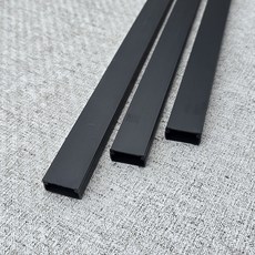 국산 PVC 사각몰딩 사각몰드 4호 전선보호 케이블정리 배선작업 쫄대, 흑색