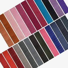 10mm 에코백 가방끈 강아지목줄끈 폴리에스터 웨빙 1M단위, 15-연회색(LIGHT GRAY), 1개
