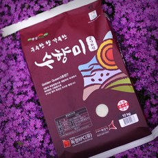 수향미 10kg 구수한 맛있는쌀 선물 골든퀸3호 누룽지향 햅쌀, 1개, 상등급