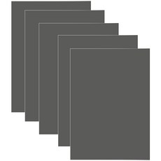 다한진 컬러 포맥스판 A3(297mm420mm*5T) 두께5mm 교재용 미술용 DIY용, 5개, 회색