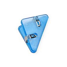 삼각 모서리 클립 문서 블루 서류 문서클립 chl+9659EH