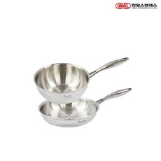 한일STS 베일리 인덕션 통5중 304스텐 후라이팬세트 2종A 후20+웍20, 단품없음, 없음, 1개