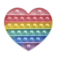 KC인증 ABC 하트 퍼즐 팝잇 푸쉬팝 팝잇, 1개