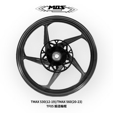 MOS TF05 鍛造輪框, 1個, 黑色