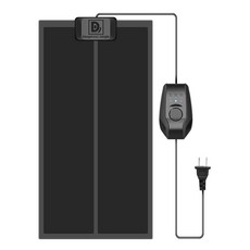 PJ小舖 智能恆溫加熱墊 爬蟲加溫墊 變色龍 蜥蜴 烏龜 守宮適用, 黑, 1個