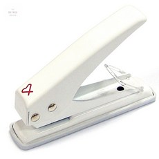 바이하츠 일공펀치 P 901 단일 1홀 펀칭기 제본 다이어리 학생 사무용 1개입