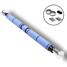 코치케이 가정용 키즈 아기 유아 어린이 매달리기 무타공 문틀 아기그네 턱걸이 철봉, 블루