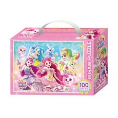 [아이누리] 프린세스 캐치 티니핑 직소퍼즐 100pcs : 마음의 프린세스와 로열티니핑 [장난감/완구] [따뜻한책방]