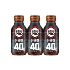 오리온 닥터유 프로 단백질 드링크 40g 초코, 350ml, 3개