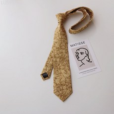 領帶 男 7CM 復古印花 雅痞風, 4, 1個