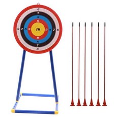 양궁 과녁 흡착식 화살 점수판 캠핑 스탠드 사격 체육, D