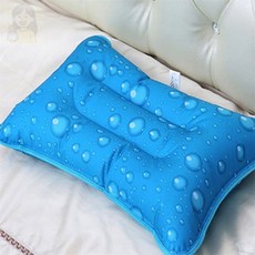 아이스 쿨베개 44cm 여름용베개, 블루