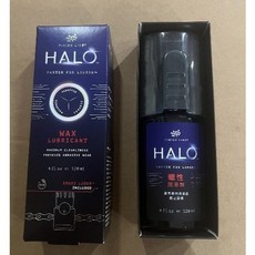 終點線 Finish Line HALO 光暈濕性潤滑劑 附塗刷 120ml 鏈條腊 鏈條臘 專利聰明塗刷, 1個, HALO 光暈濕性潤滑劑120ml*1
