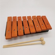 8음 실로폰 가용 명상용 나무 피아노 학교 오르프 타악기 악기, 8 Tone