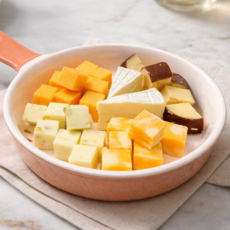 큐브앤컷 미니 치즈플래터 5종구성 집들이 혼술 캠핑 홈파티 와인안주 130g