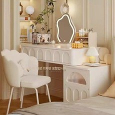 인테리어 화장대 의자 다용도, 메이크업 의자 48cm 세트