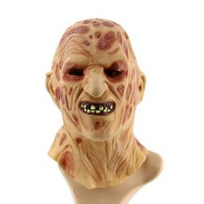 HK Trading 萬聖節角色扮演派對面具 DK 臉, 1個, 混合顏色