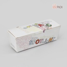 유즈팩 종이도시락 기성 핫도그 대 50개, 1개