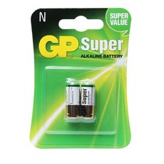 GP LR1 GP 910A N 1.5V 알카라인 건전지 2알, 2개입